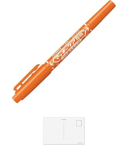 マッキーさん専用 Amazon | ゼブラ P-MO-120-MC-OR 油性マーカー マッキー極細